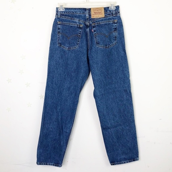 Levi straight leg high rise jeans see - Picture 4 of 9